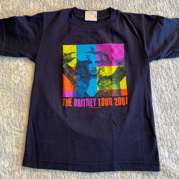 Genuine Concert Tee Other - Vintage Britney Tour 2001 Youth Tee